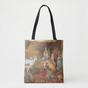 Tote Bag Forêt enchantée par l'artiste John Anster Fitzgera