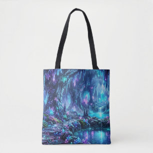Tote Bag Forêt lumineuse avec lac