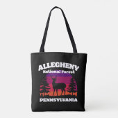 Tote Bag Forêt nationale d'Allegheny (Dos)