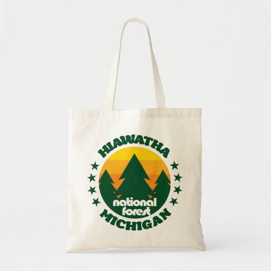 Tote Bag Forêt nationale de Hiawatha (Devant)