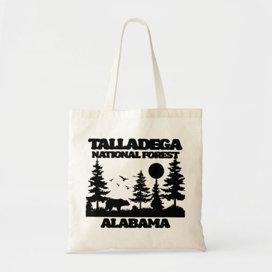 Tote Bag Forêt nationale de Talladega (Devant)