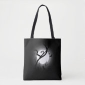 Tote Bag Forêt nocturne enchantée (Devant)