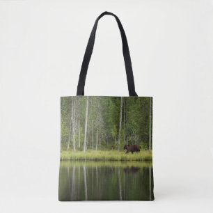 Tote Bag Forêt Ours à la forêt de Taiga Nord de la Finlan