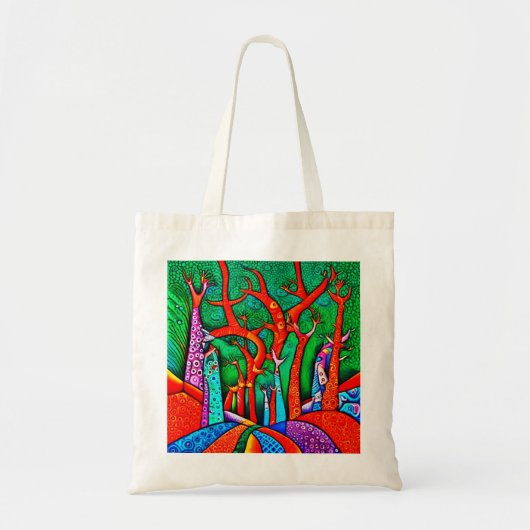 Tote Bag Forêt sur les collines (Devant)