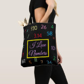 Tote Bag Forever Numbers:  Black (De près)