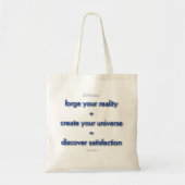 Tote Bag forge ta réalité... (Devant)