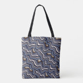 Tote Bag Formation de cool Digital Rock (Dos)