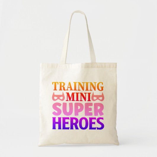 Tote Bag Formation Mini Cène Héros Enseignant Cadeau (Devant)