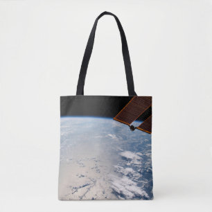 Tote Bag Formations Nuageuses Autour Du Soleil Au Large Du