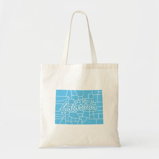 Tote Bag Forme de l'État du Colorado (Devant)