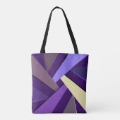 Tote Bag Forme géométrique Abstraite 5 (Dos)