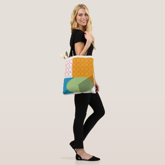 Tote Bag Formes Abstraites (Sur le modèle)