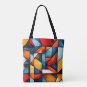 Tote Bag Formes Abstraites (Dos)