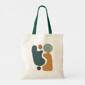 Tote Bag Formes Abstraites (Dos)