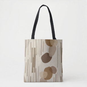 Tote Bag Formes Abstraites en terre cuite