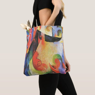 Tote Bag Formes brisées par Franz Marc, Art abstrait vintag