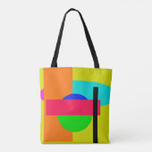 Tote Bag Formes colorées (Dos)