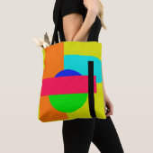 Tote Bag Formes colorées (De près)