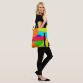 Tote Bag Formes colorées (Sur le modèle)