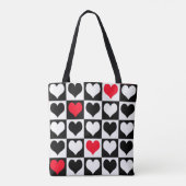 Tote Bag Formes du coeur (Dos)