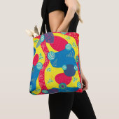 Tote Bag Formes et formes créatives Art Abstrait original (De près)