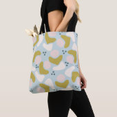 Tote Bag Formes et points pastel (De près)