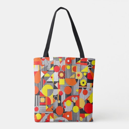 Tote Bag Formes fracturées (Dos)