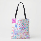 Tote Bag Formes géométriques Abstraites (Devant)