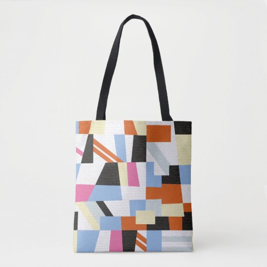 Tote Bag Formes géométriques créatives, conception motif de (Devant)