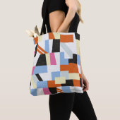 Tote Bag Formes géométriques créatives, conception motif de (De près)