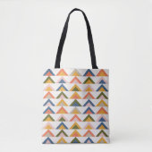 Tote Bag Formes géométriques mignonnes dans les couleurs d' (Devant)