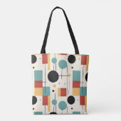 Tote Bag Formes géométriques modernes (Dos)