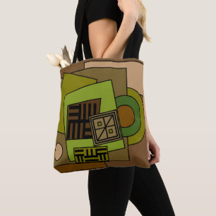Tote Bag formes géométriques modernes Abstraites art