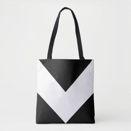 Tote Bag Formes géométriques triangulaires Abstraites en no (Devant)