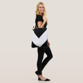 Tote Bag Formes géométriques triangulaires Abstraites en no (Sur le modèle)