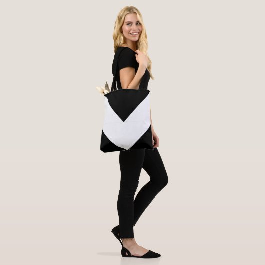 Tote Bag Formes géométriques triangulaires Abstraites en no (Sur le modèle)