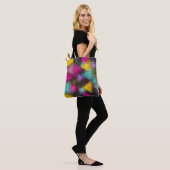 Tote Bag formes hexagones géométriques modernes Abstraites (Sur le modèle)