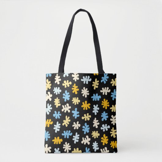 Tote Bag Formes morphiques 120322 - Couleurs 02 (Devant)