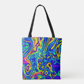 Tote Bag Formes Motifs d'art design (Dos)