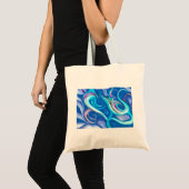 Tote Bag Formes mystérieuses nageant dans l'eau (Devant (produit))