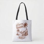 Tote Bag Formulaire de retraite de l'articulation à la rela (Devant)