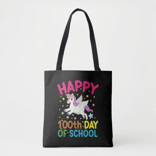 Tote Bag Formule Mathématique 100 Jours D'école Drôle Prof  (Devant)