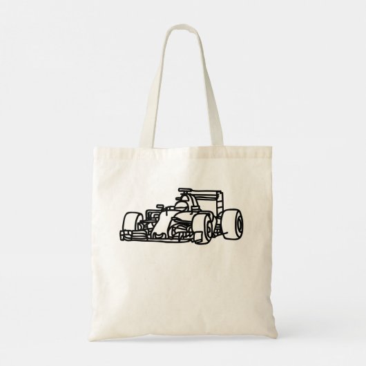 Tote Bag Formule Port de course Voitures cadeaux moto (Dos)