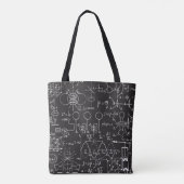 Tote Bag Formules scientifiques : Patte de calcul du tablea (Dos)