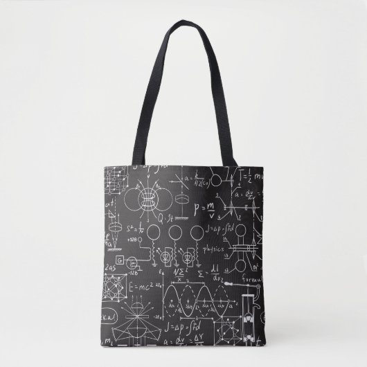 Tote Bag Formules scientifiques : Patte de calcul du tablea (Devant)