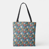 Tote Bag Forte configuration florale estivale (Dos)