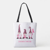 Tote Bag Forte Ensemble Cancer Du Sein Pink Ruban (Dos)