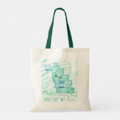 Tote Bag Fossil Butte, sentier naturel, (Dos)