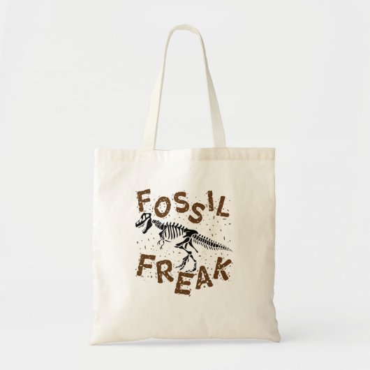 Tote Bag Fossile Freak Paléontologie Dinosaure Bones (Devant)