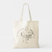 Tote Bag Fossiles dragons (Dos)